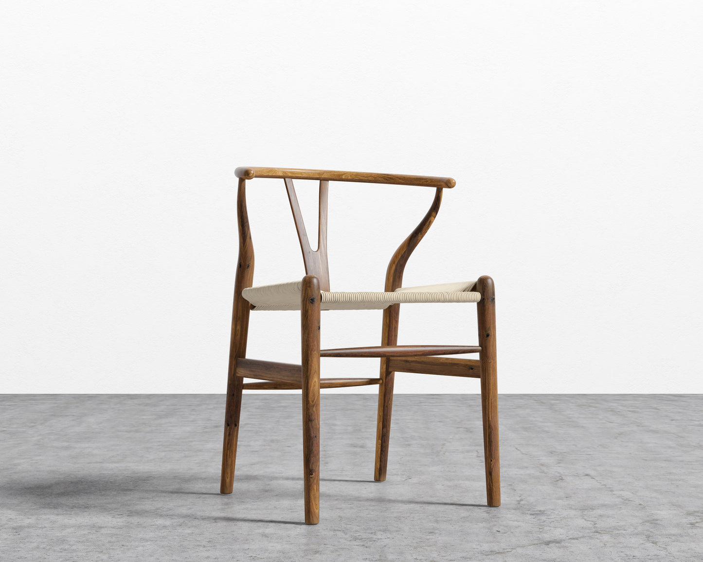 Wishbone Chair - Walnut w/ Natural Seat