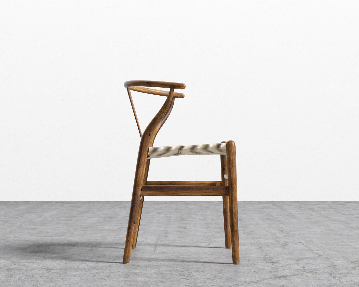 Wishbone Chair - Walnut w/ Natural Seat