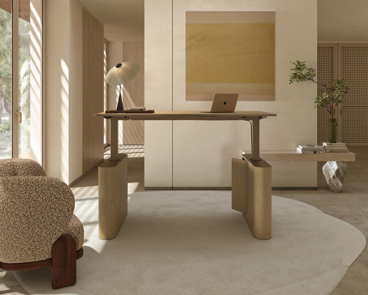 Eryk Standing Desk - Haze