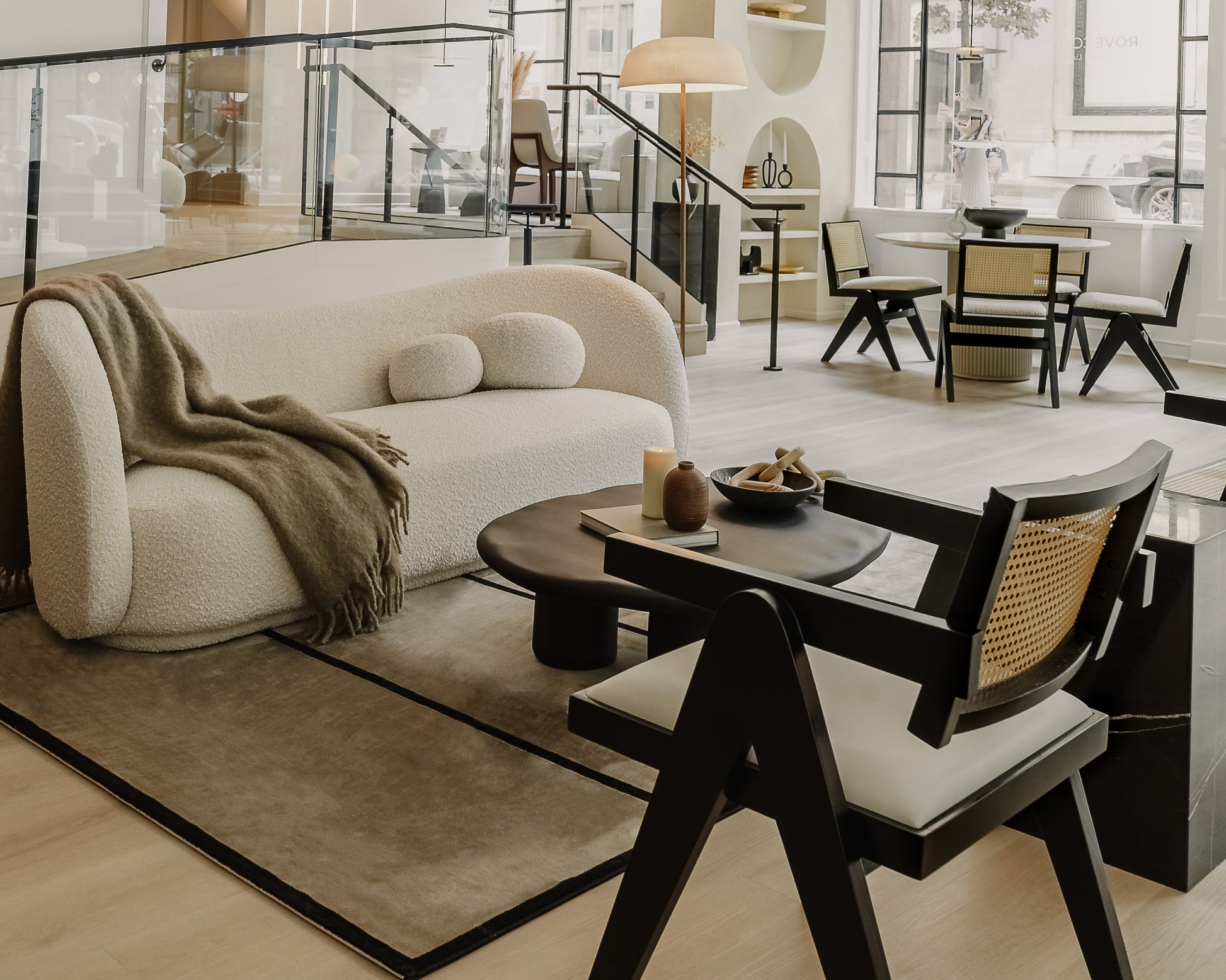 Diane Sofa Scene with Kara Coffee Table