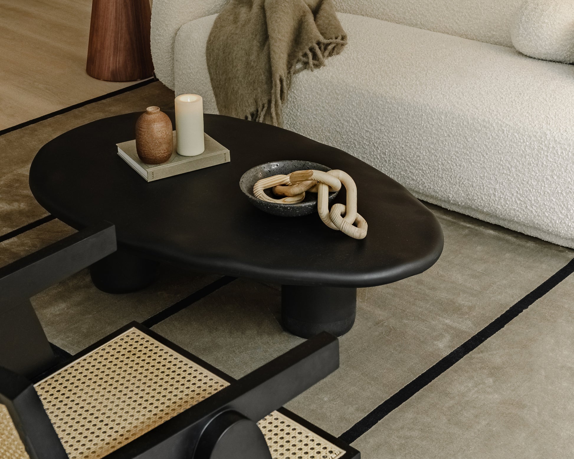Diane Sofa Scene with Kara Coffee Table