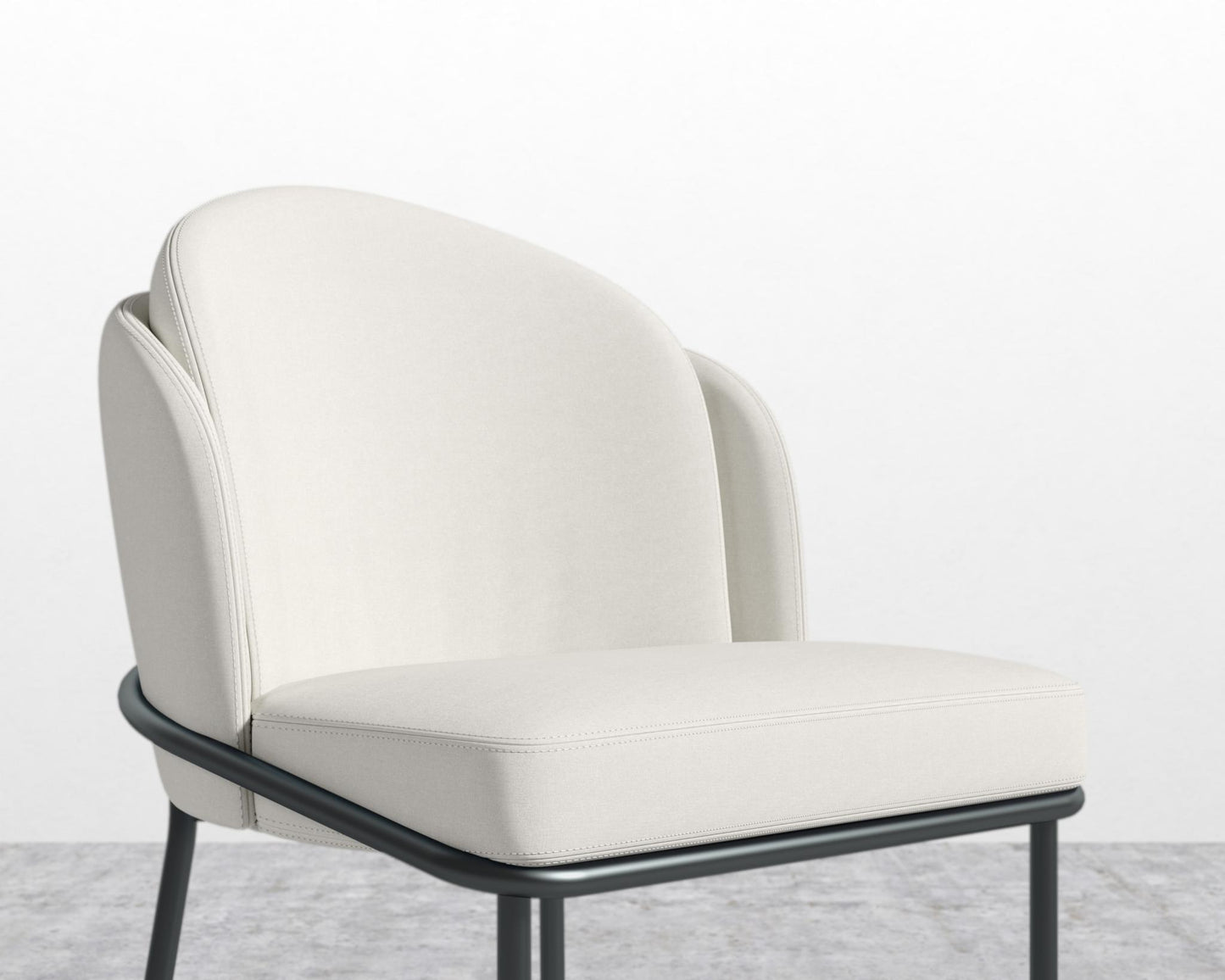 Angelo Dining Chair - Black - Angelo, Modern Felt - Alesund