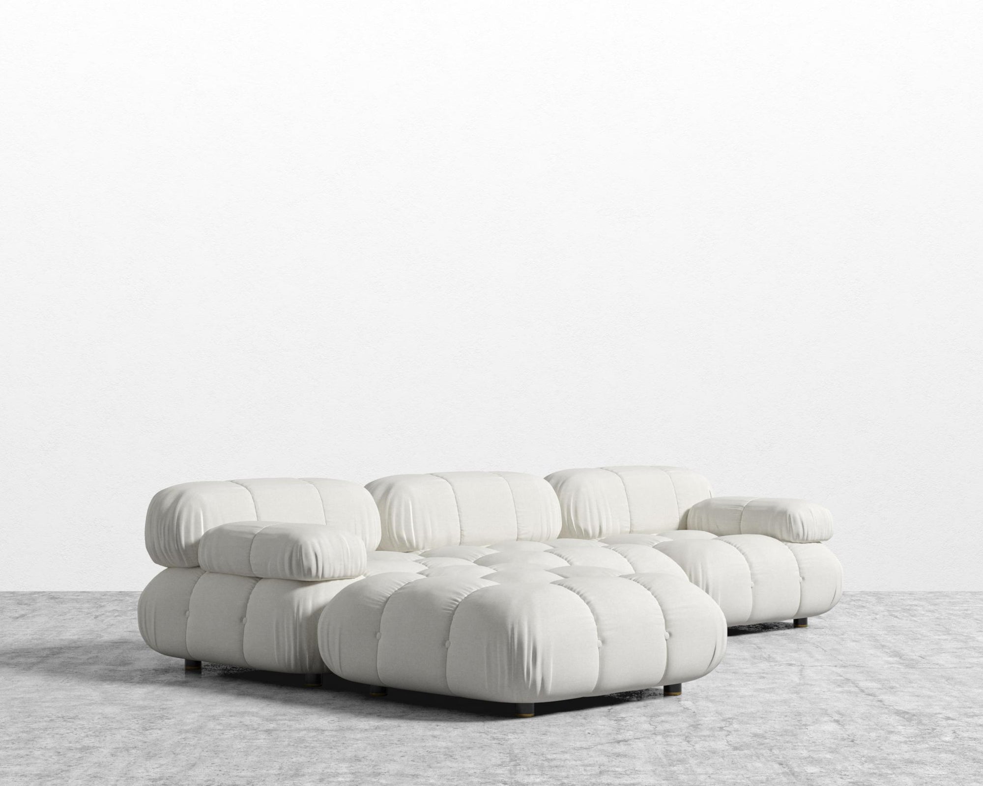 Belia Sectional Sofa - Modern Felt - Alesund