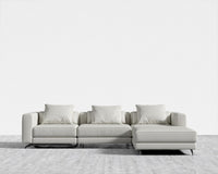 Berlin Sectional Sofa - Modern Felt - Alesund