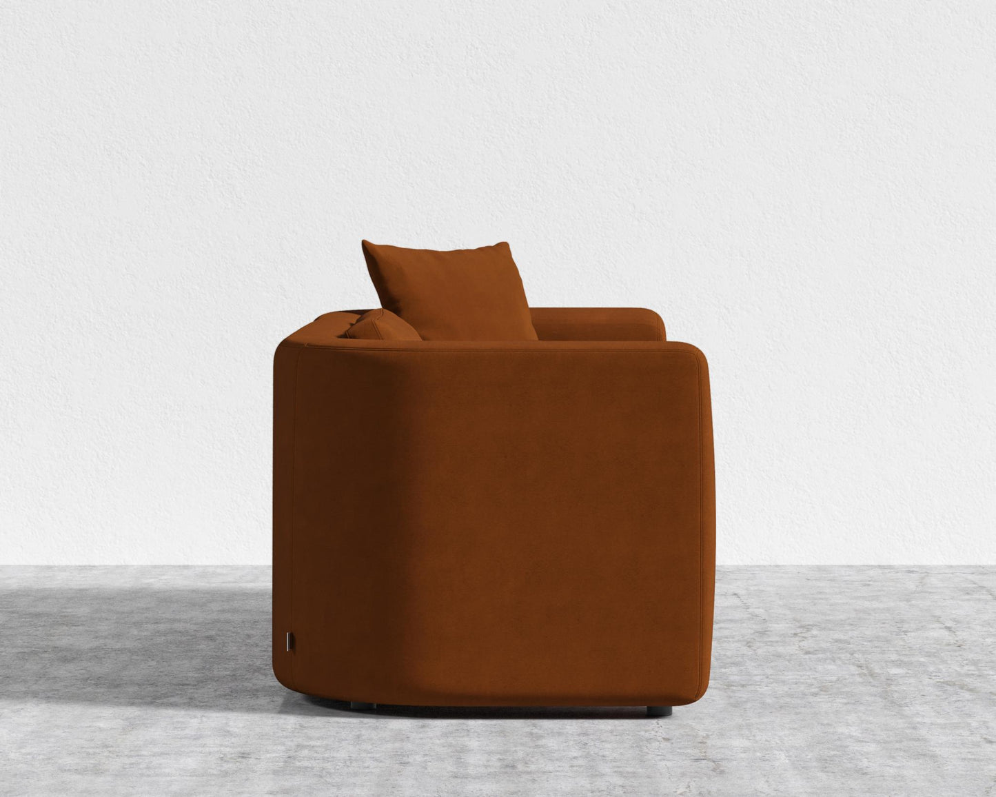 Bilbao Sofa - Faux Mohair - Cognac