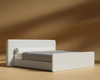 Dalina Bed - Queen, Modern Felt - Alesund