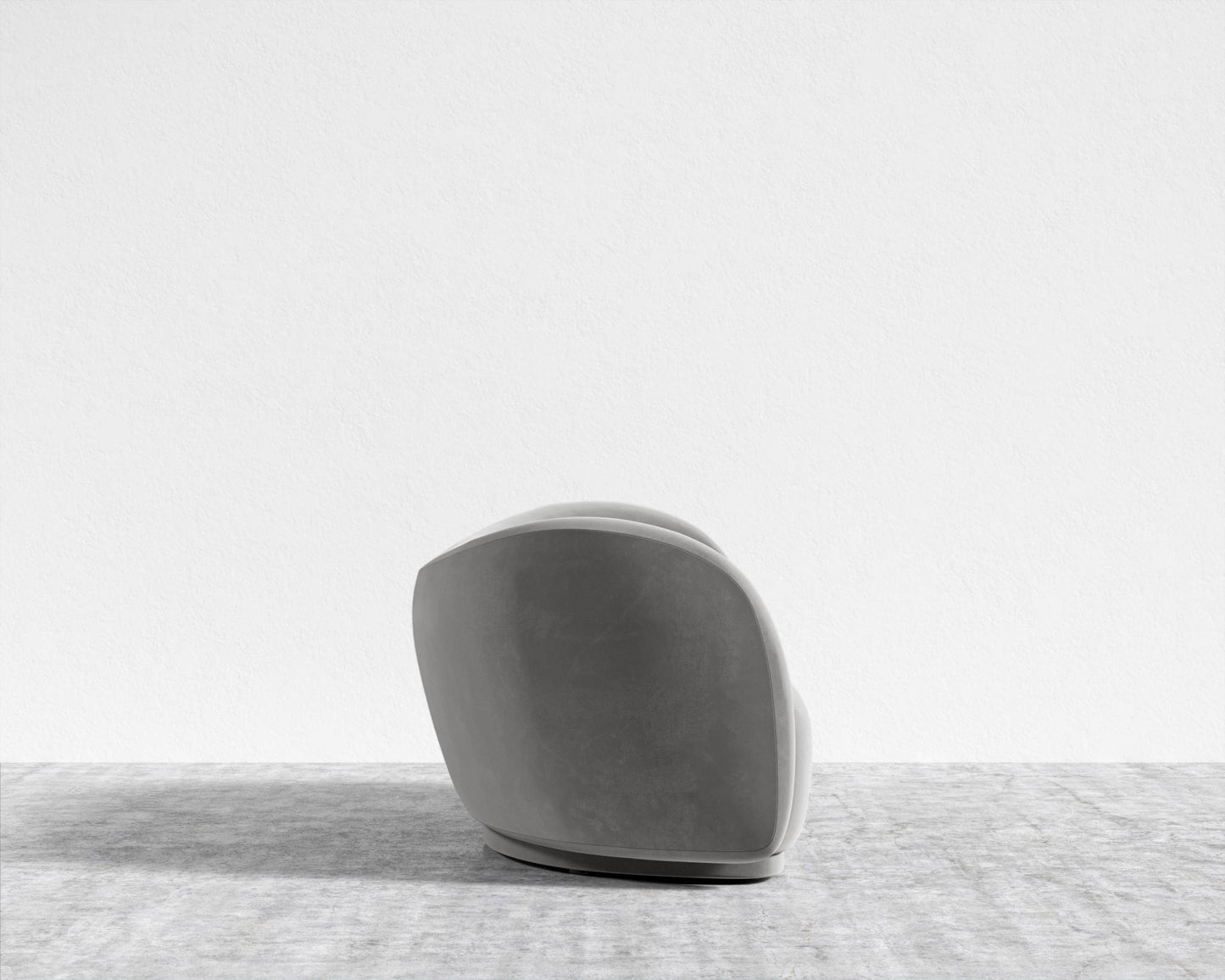 Diane Sofa - Plush Velvet - Glacier Grey