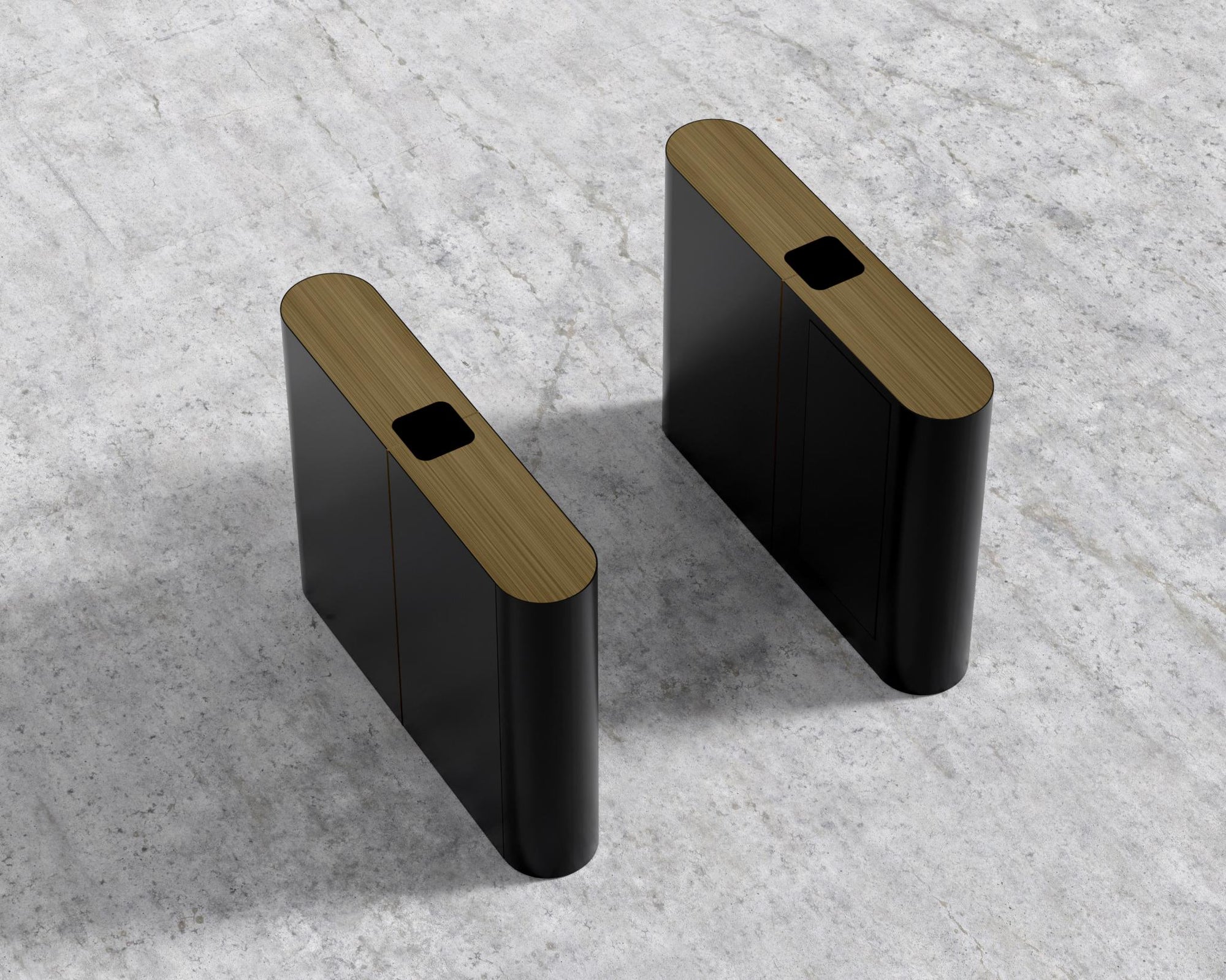 Eryk Standing Desk - Base - Ebony