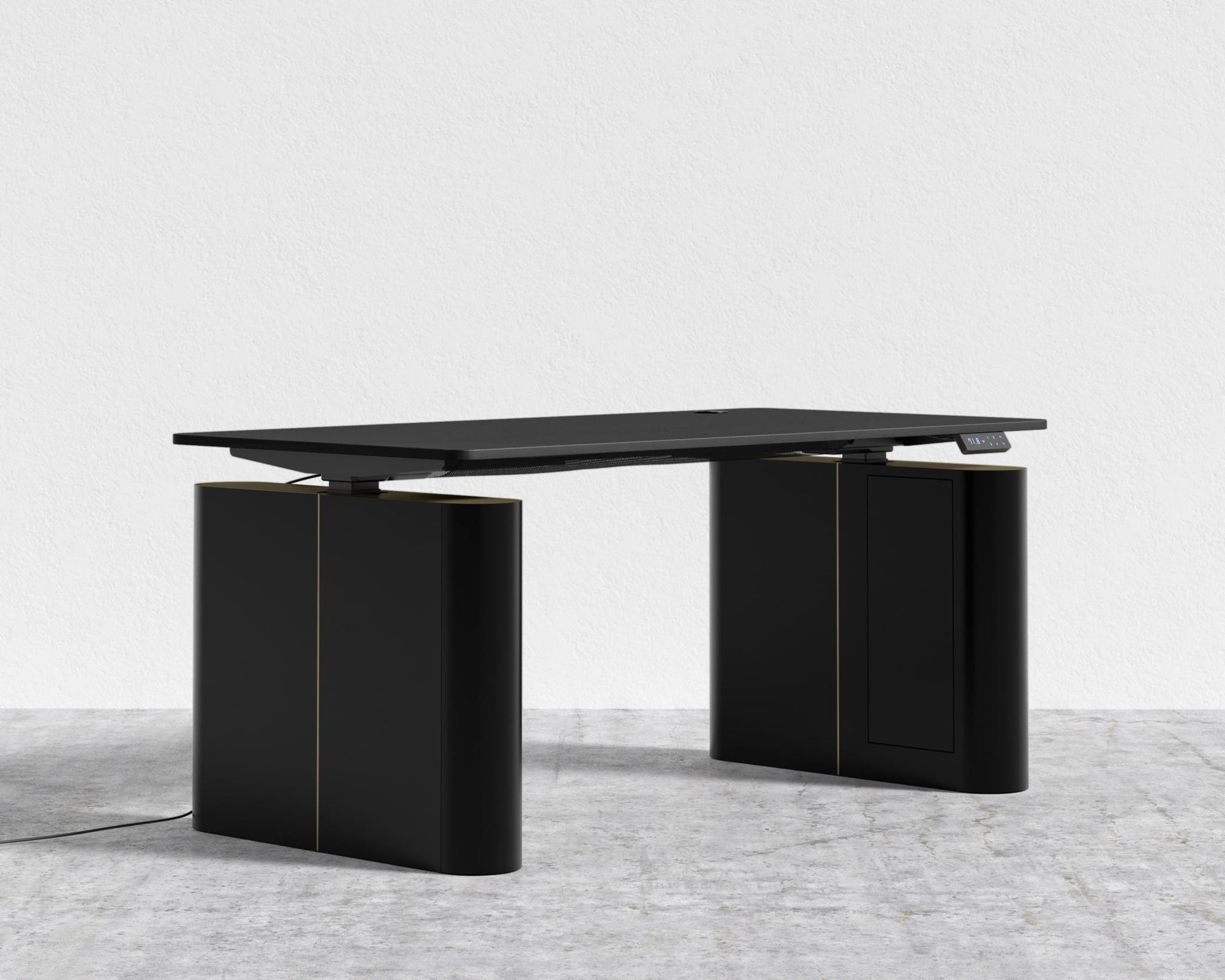 Eryk Standing Desk - Black, Ebony