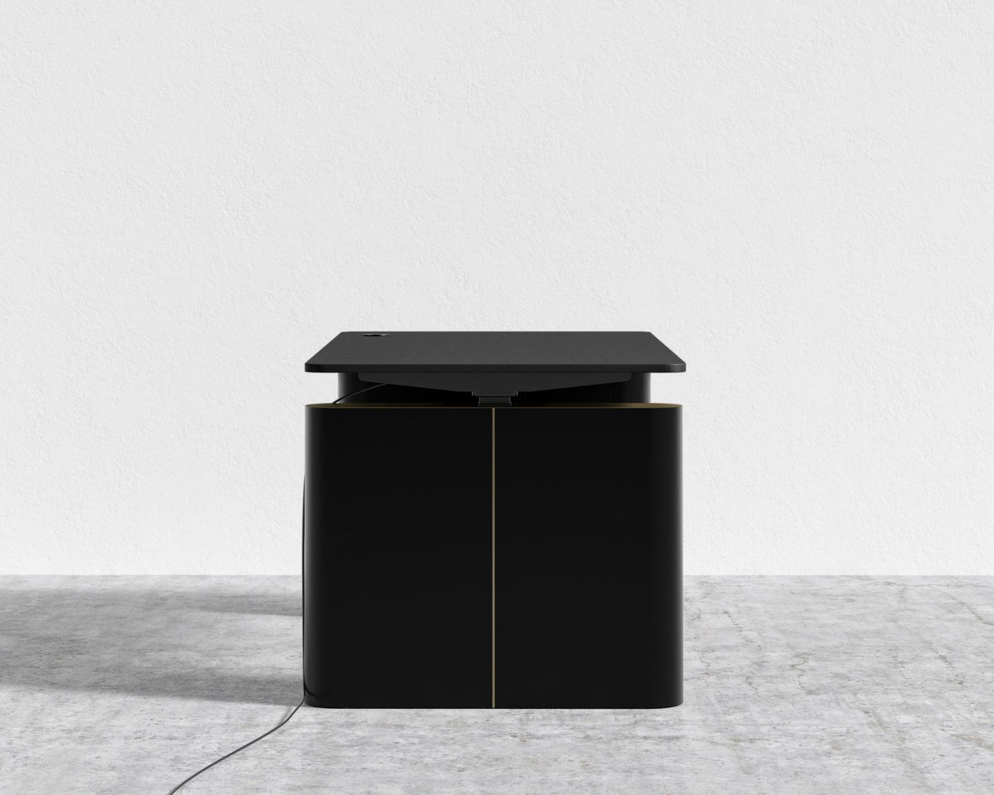 Eryk Standing Desk - Black, Ebony