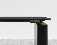 Eryk Standing Desk - Black, Ebony