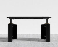 Eryk Standing Desk - Black, Ebony