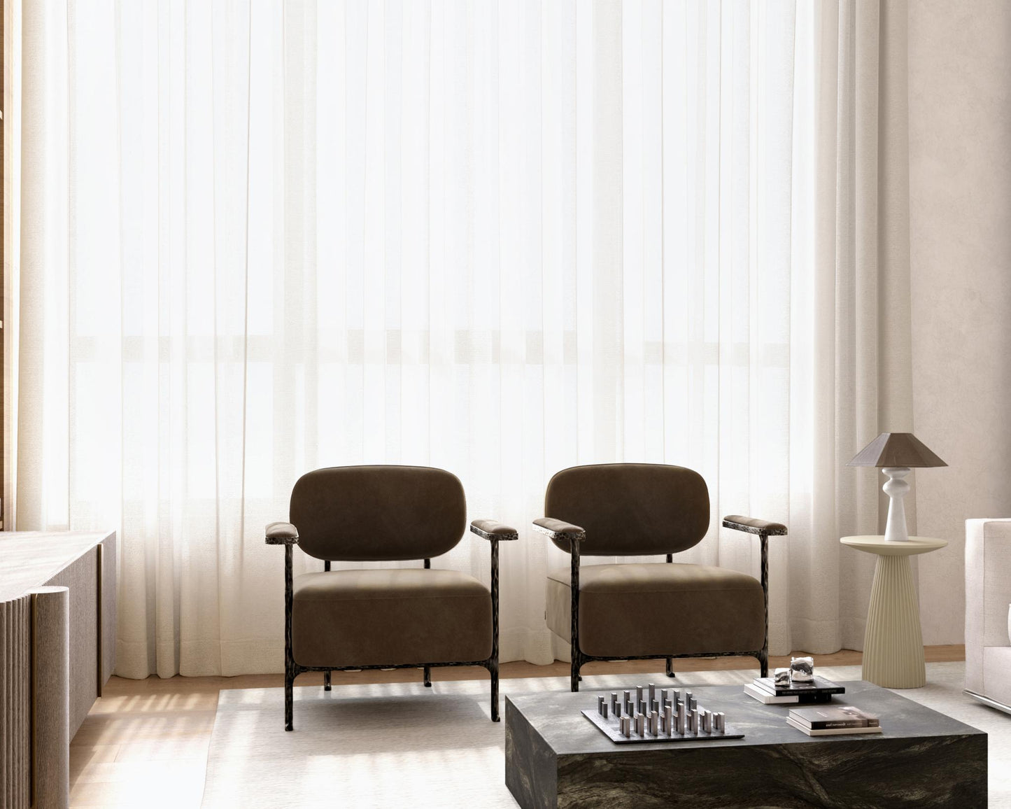 Forja Lounge Chair Scene