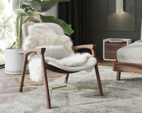 Aubrey Lounge Chair - Trento Eggshell