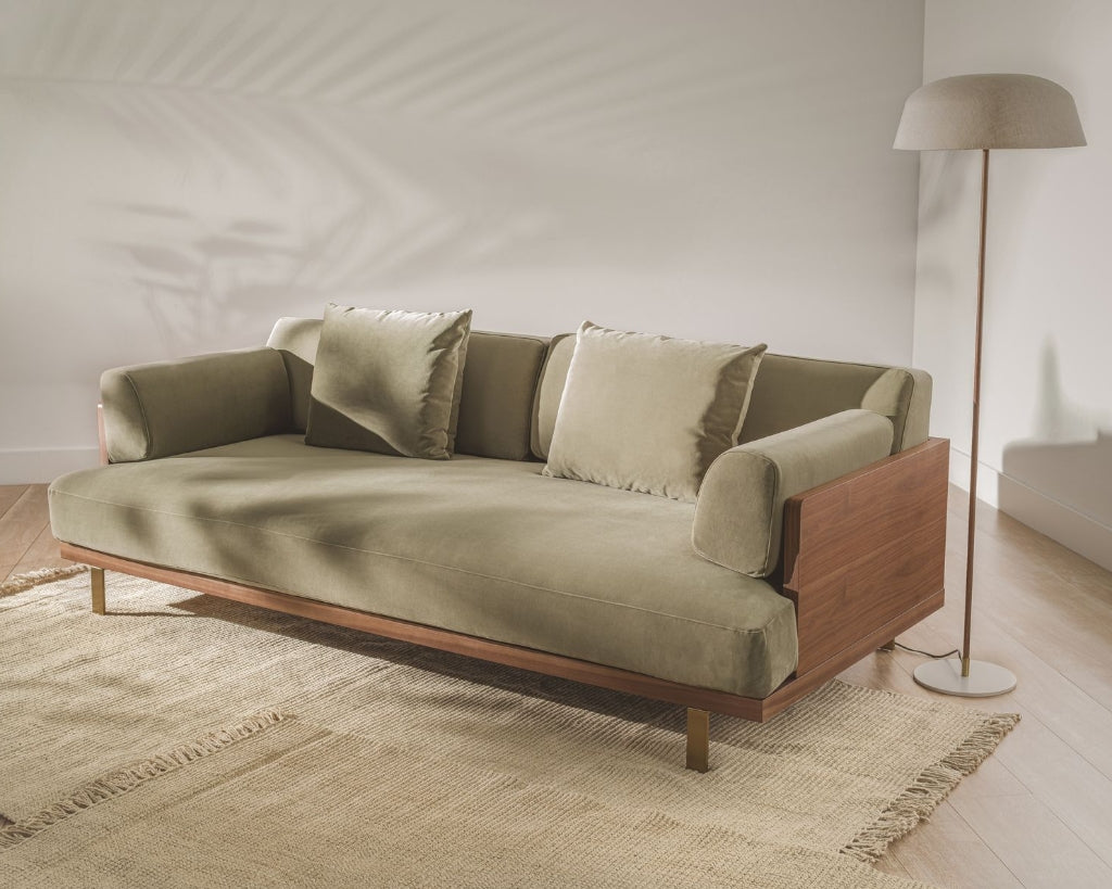 Maria Collection - Featuring Maria Sofa in Olive Green