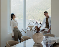 Liza Pedestal - Marble