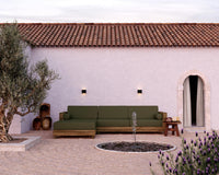 Hampton Outdoor scene - Fresco