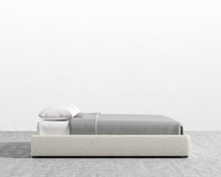 Modular Bed Frame - King - Chatou Boucle - Pearl