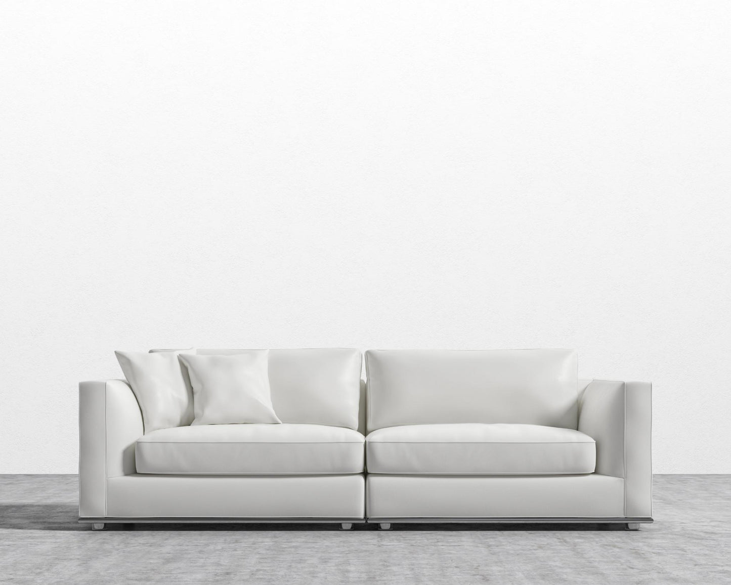 Milo Sofa - Microfiber - Trento Eggshell