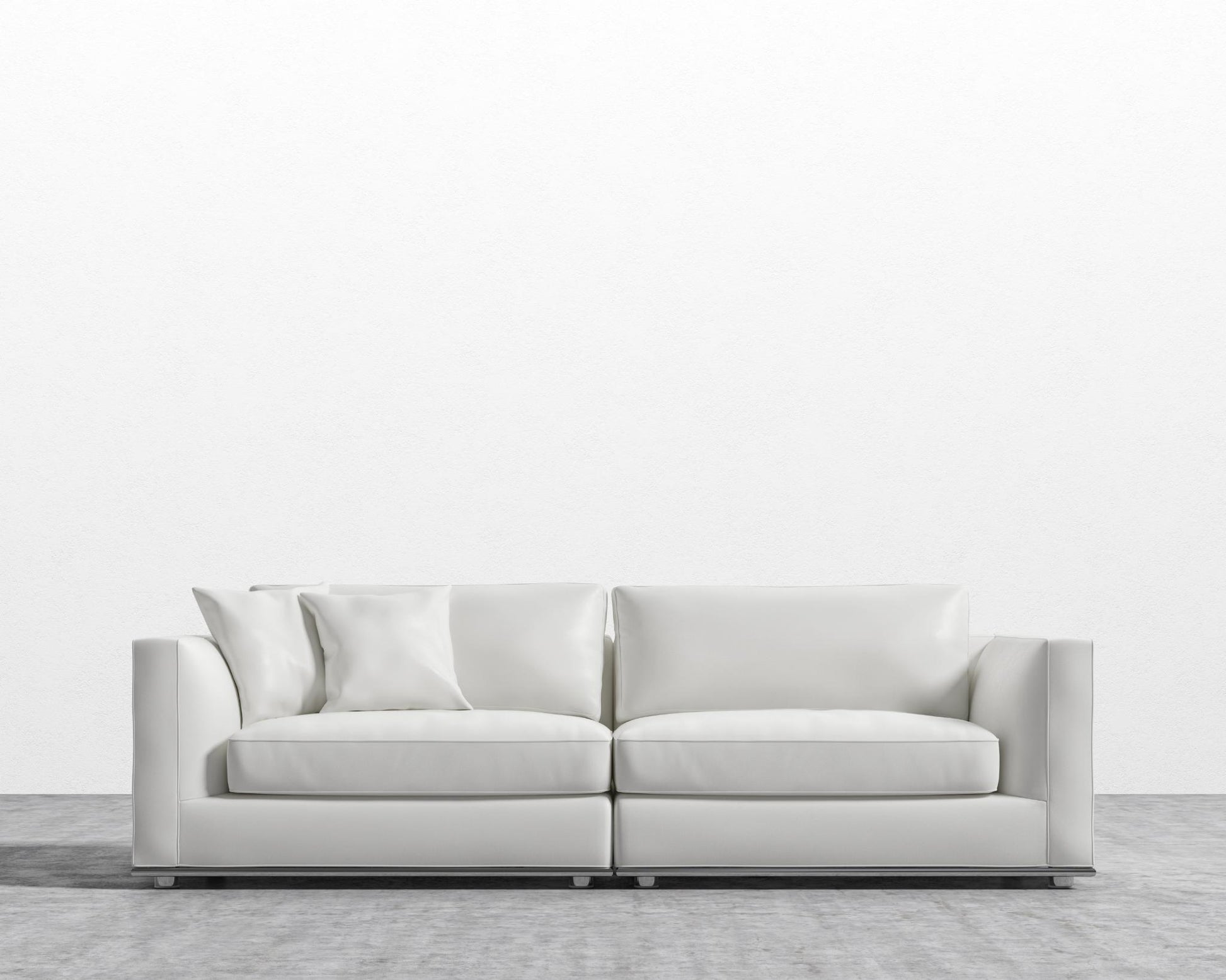 Milo Sofa - Microfiber - Trento Eggshell