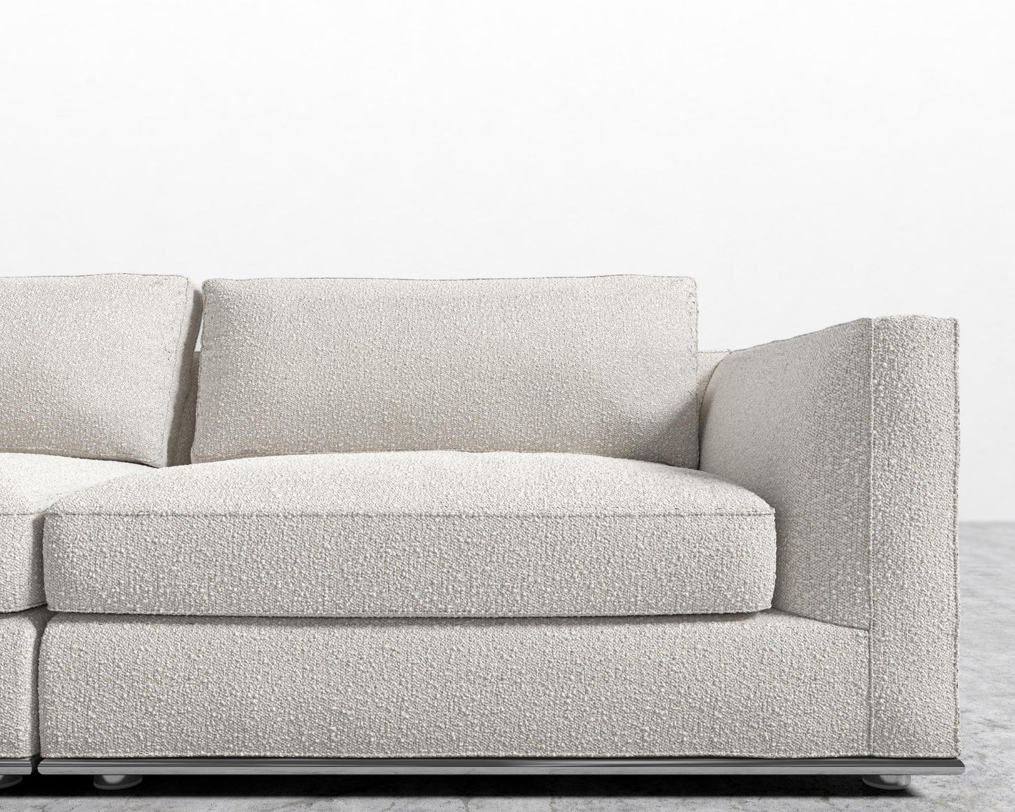 Milo Sofa - Microfiber - Trento Eggshell