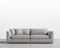 Milo Sofa - Venice Suede - Chiffon