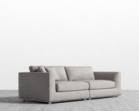 Milo Sofa - Venice Suede - Chiffon