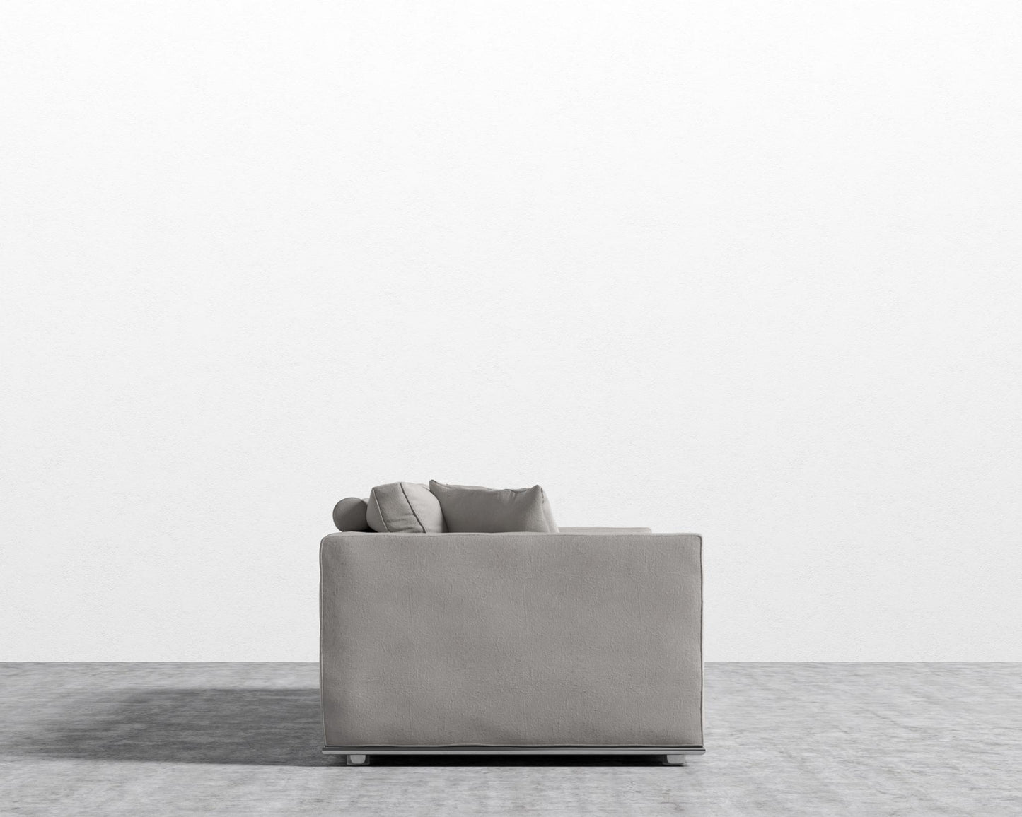 Milo Sofa - Venice Suede - Chiffon
