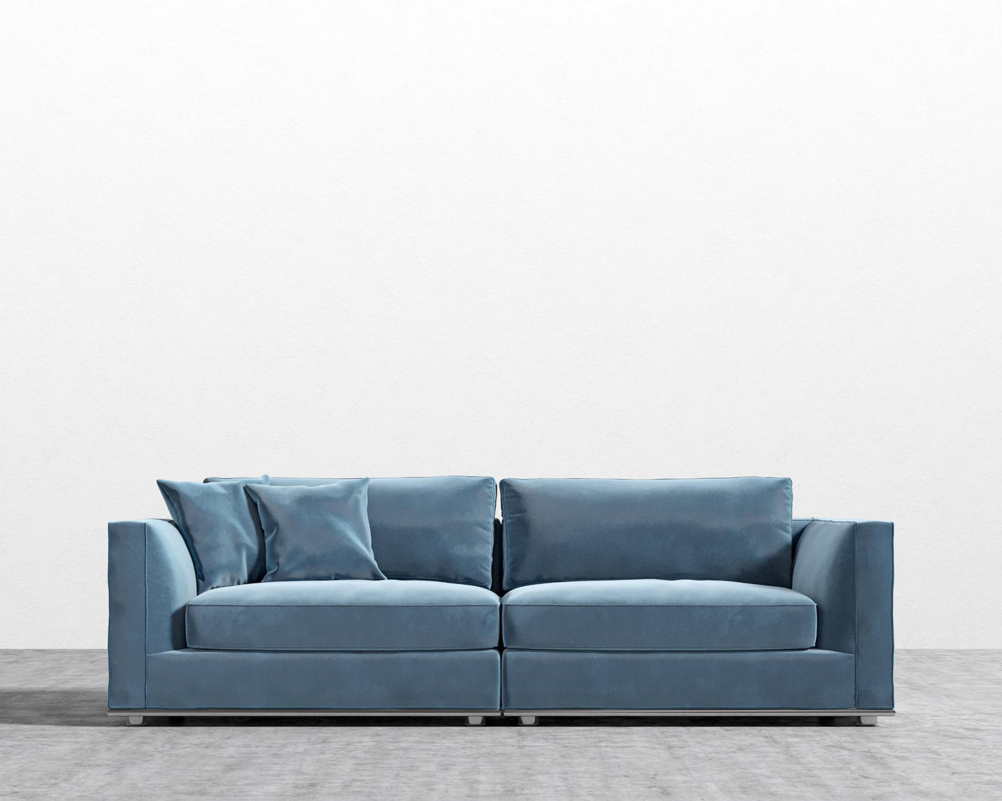 Milo Sofa - Plush Velvet - Solstice