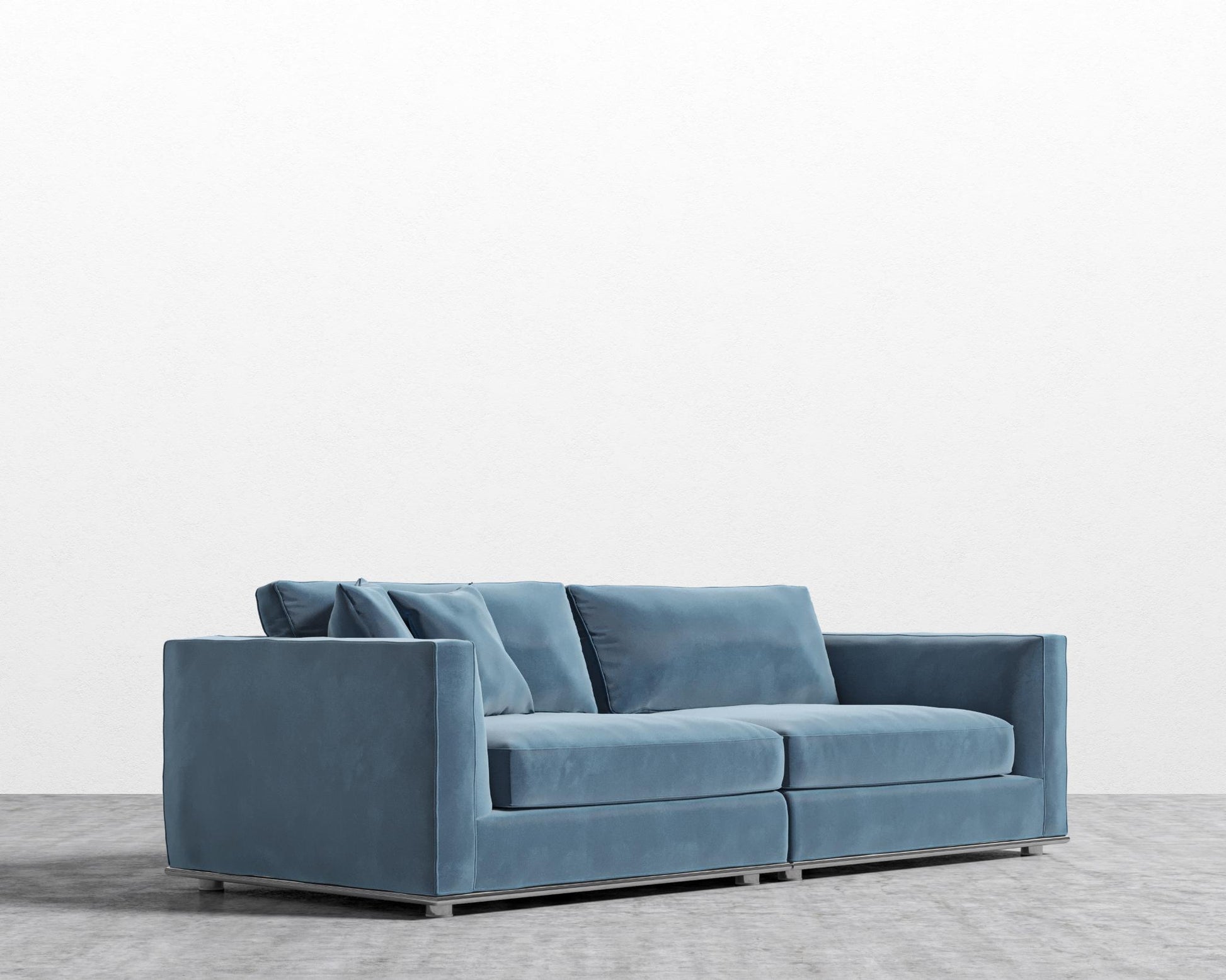 Milo Sofa - Plush Velvet - Solstice