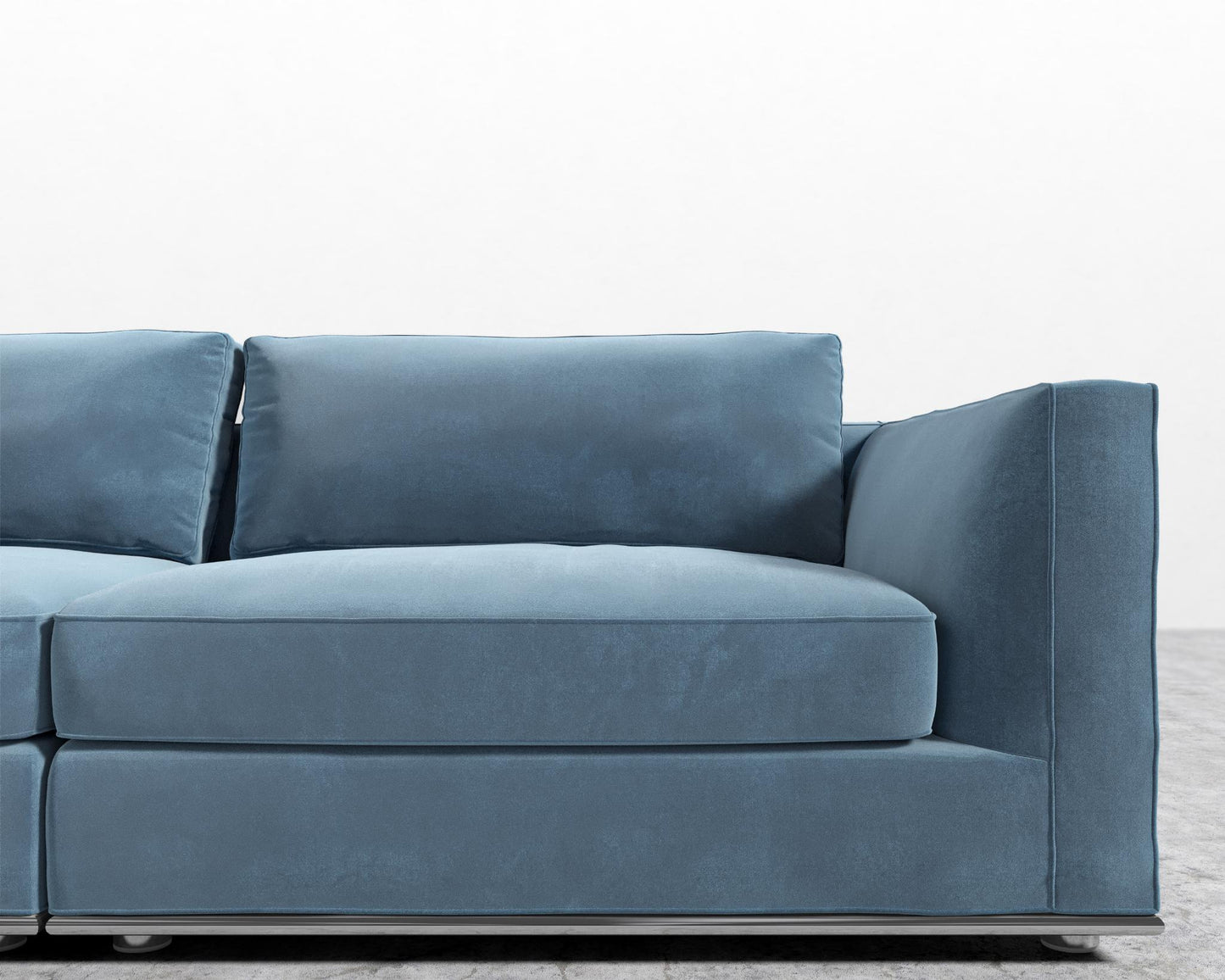 Milo Sofa - Plush Velvet - Solstice