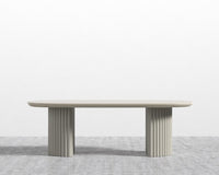 Osten Table - 96" - Alabaster Lacquer