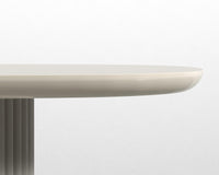 Osten Table - 120" - Alabaster Lacquer