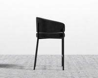 Solana_Counter_Stool_Black_Plush_Velvet - Black