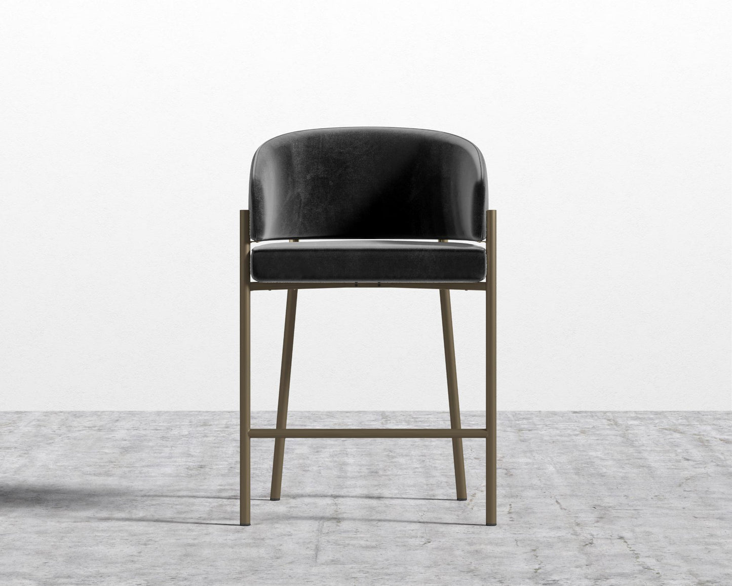 Solana_Counter_Stool_Brass_Plush_Velvet_Black