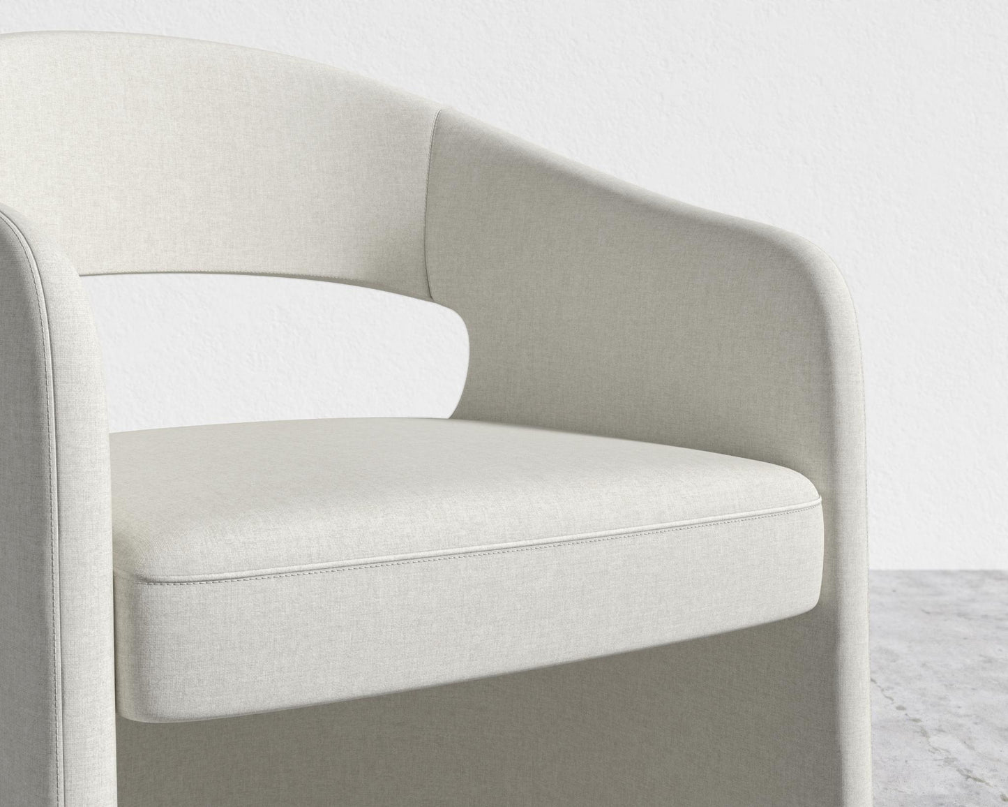 Rhea Dining Chair - Modern Felt - Alesund