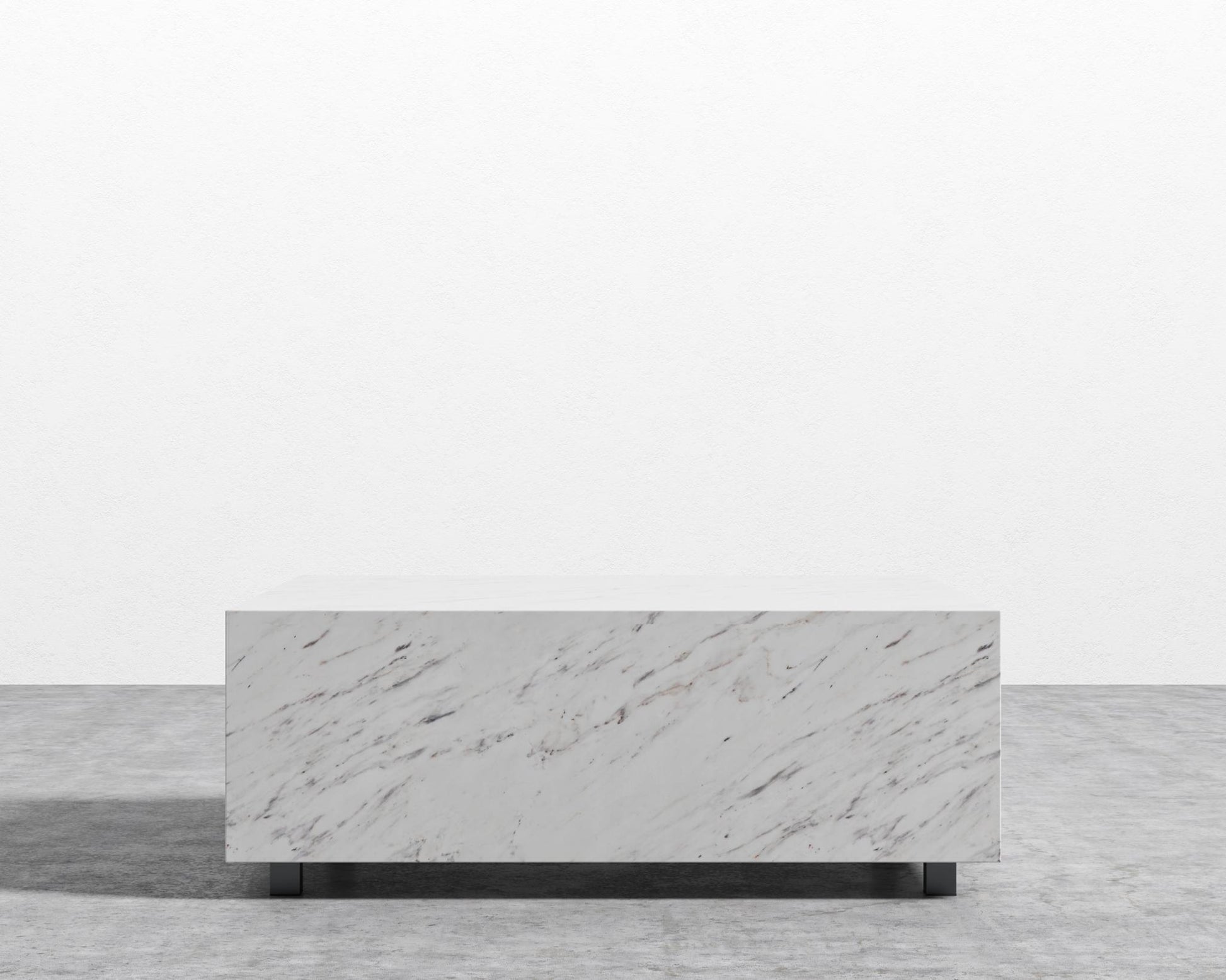Liza Coffee Table Grande – Carrara – 40 x 40
