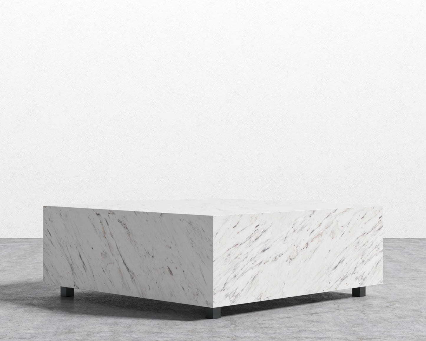 Liza Coffee Table Grande – Carrara – 40 x 40