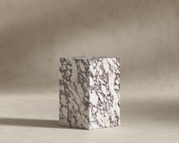 Liza Side Table - Viola Marble