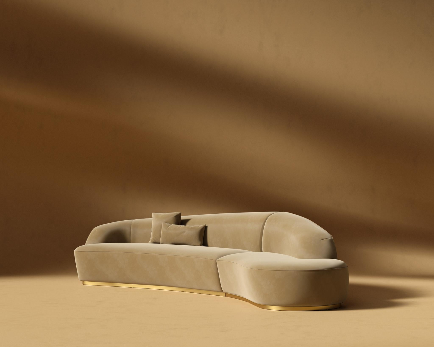 Reya Curved Sectional
