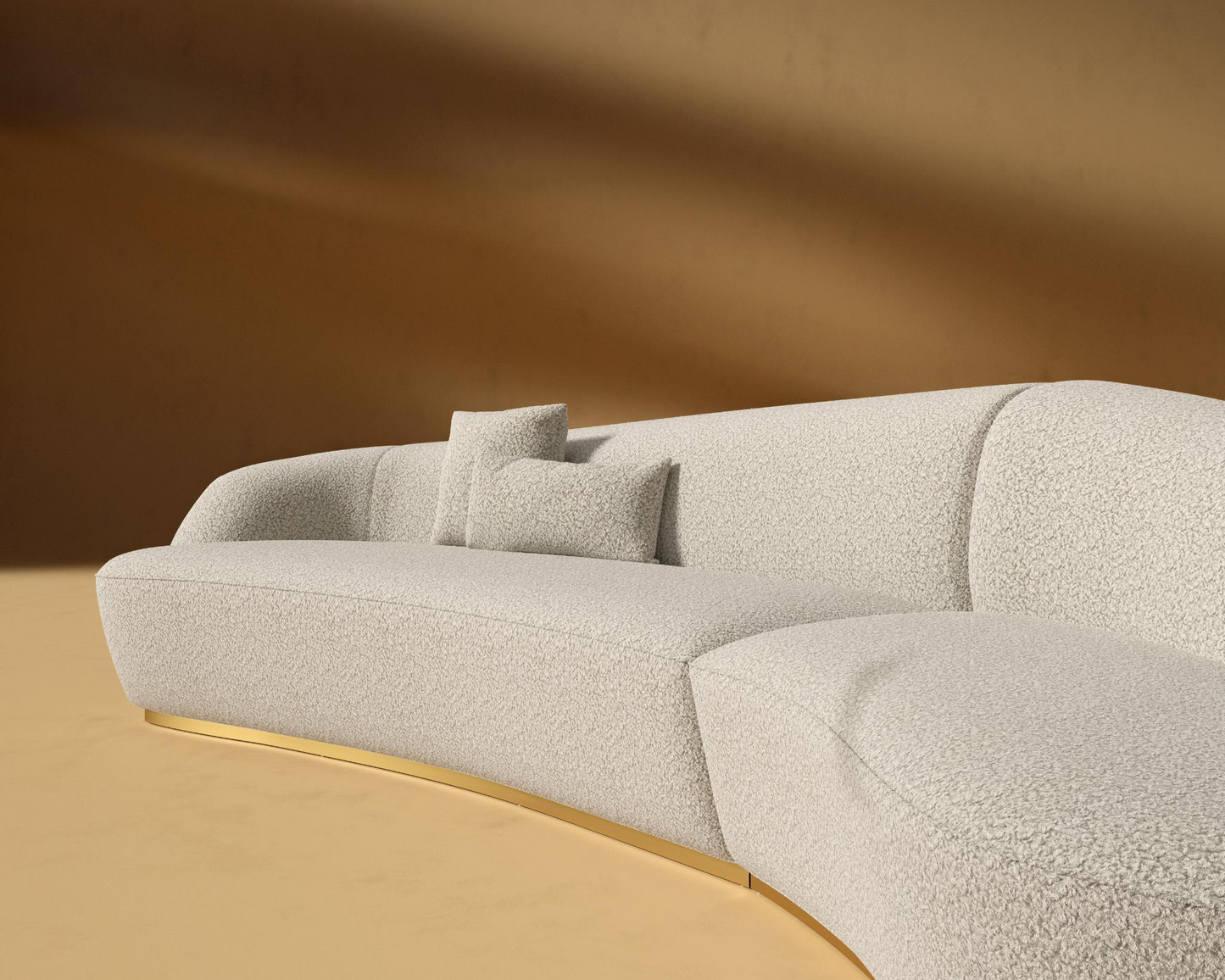 Reya Curved Sectional