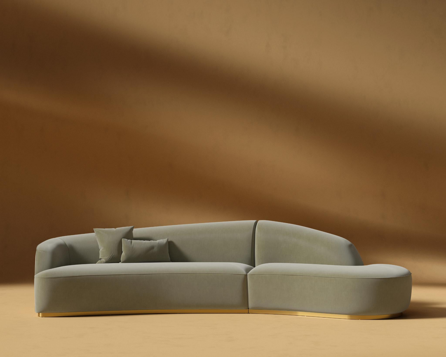 Reya Curved Sectional