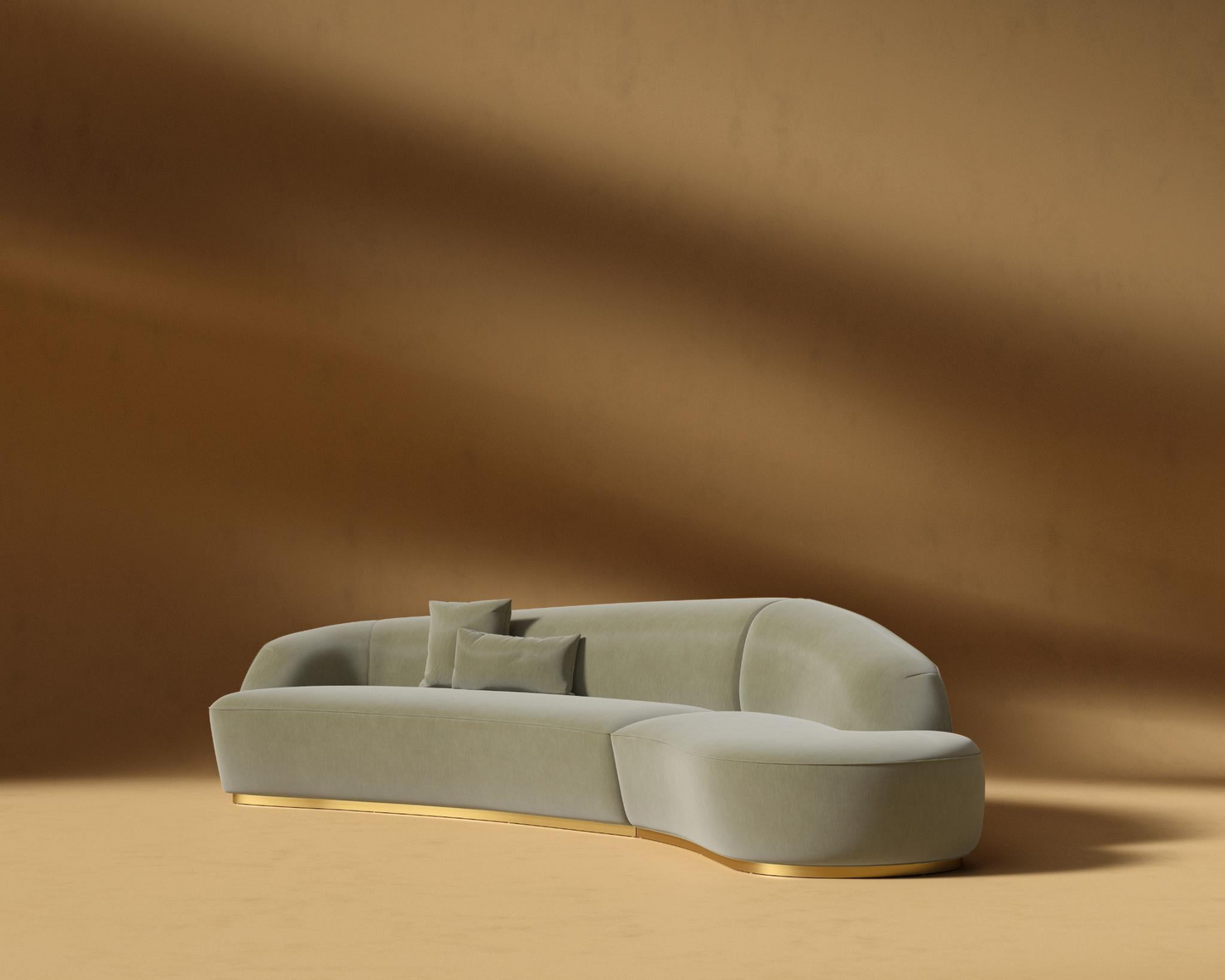 Reya Curved Sectional