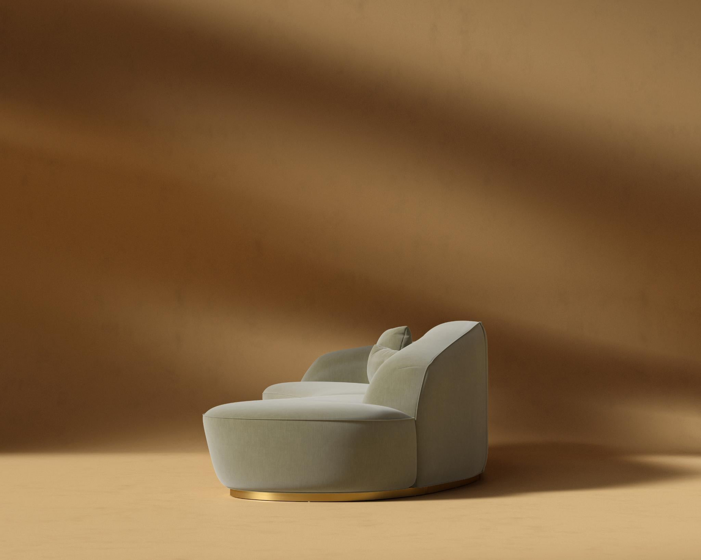 Reya Curved Sectional