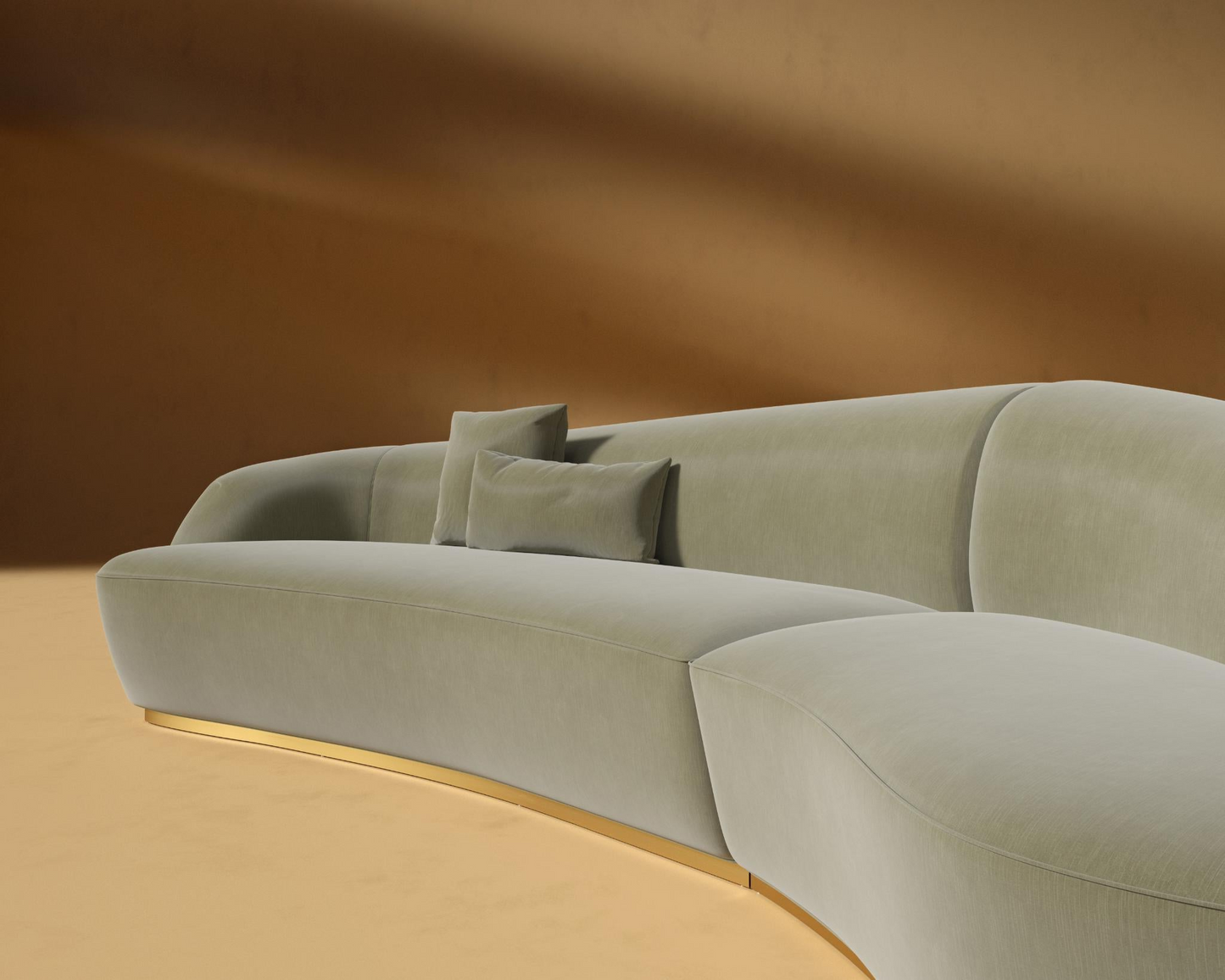 Reya Curved Sectional