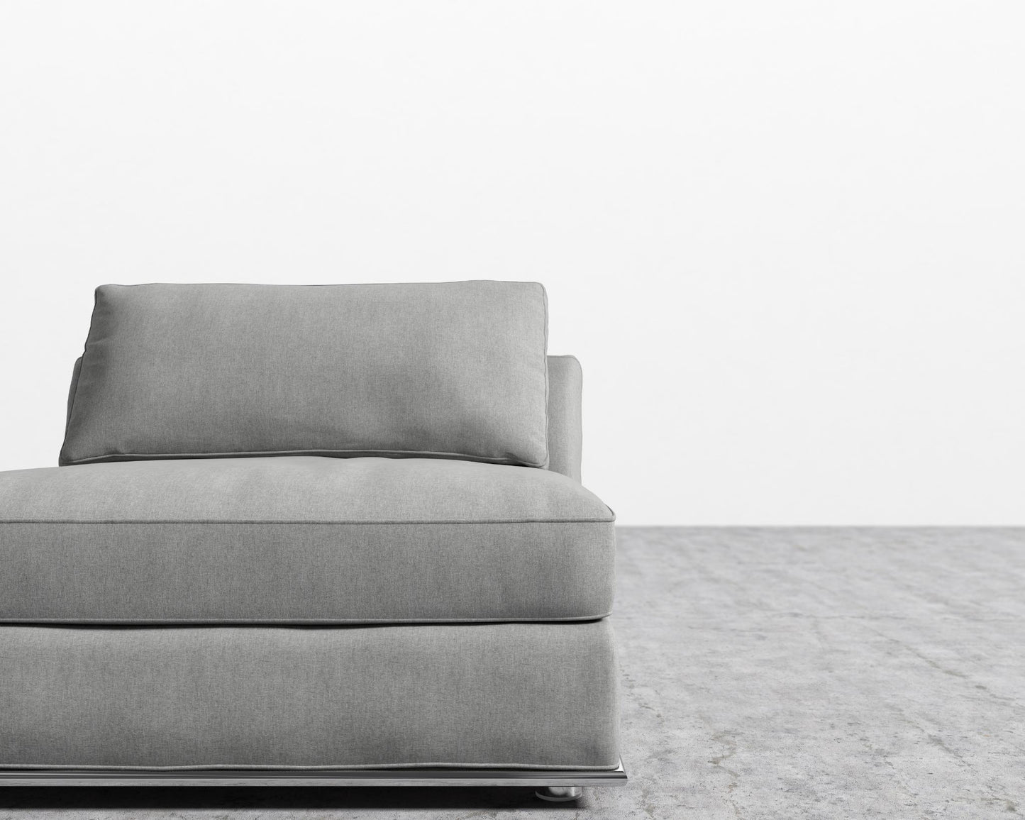 Milo 1 Seater - Armless - Modern Felt - Malmo