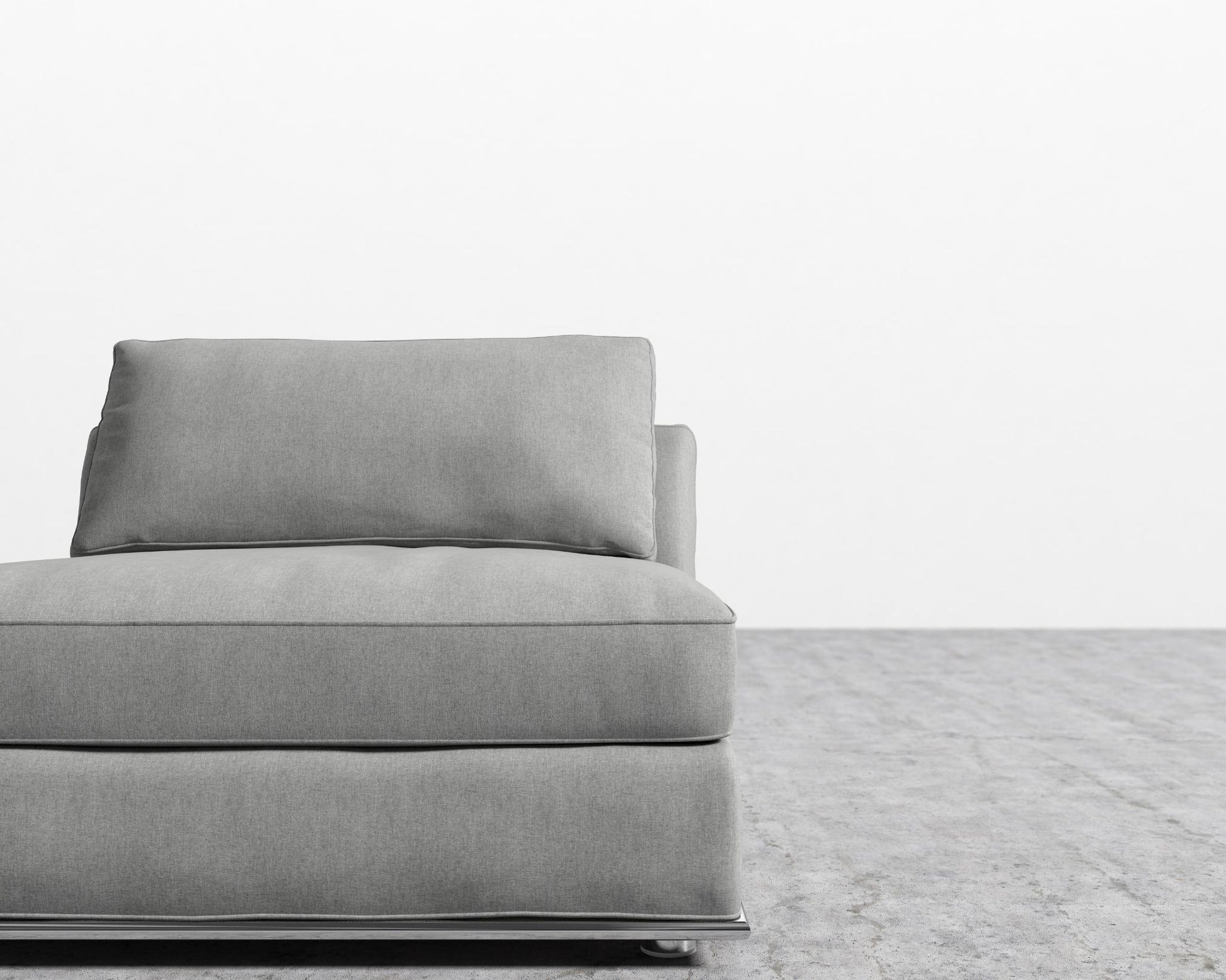 Milo 1 Seater - Armless - Modern Felt - Malmo
