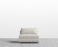 Milo 1 Seater - Armless - Chatou Boucle - Pearl