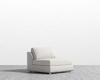 Milo 1 Seater - Armless - Chatou Boucle - Pearl