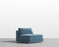 Milo 1 Seater - Armless - Venice Vegan Suede - Solstice